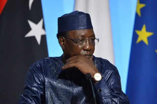 Le président du Tchad Idriss Déby