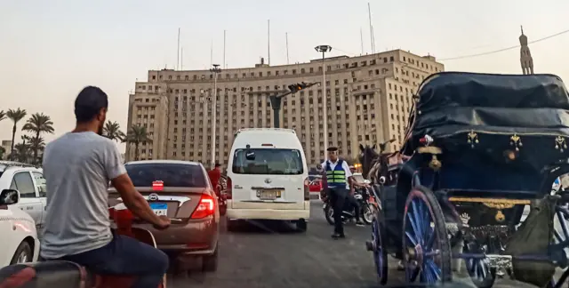 La place Tahrir, dans la capitale égyptienne le Caire