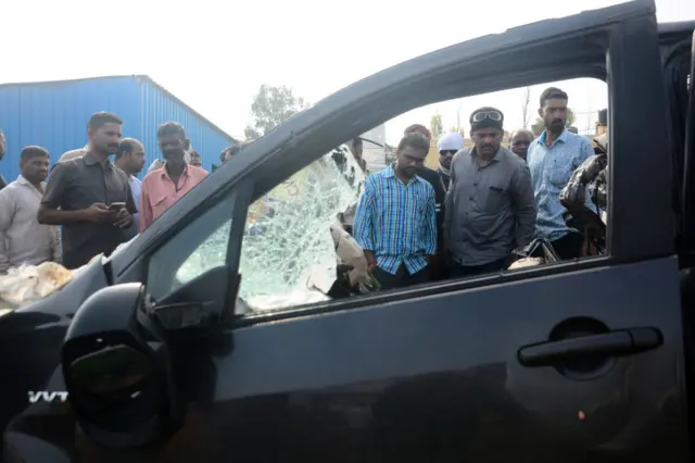 वैन का हादसा