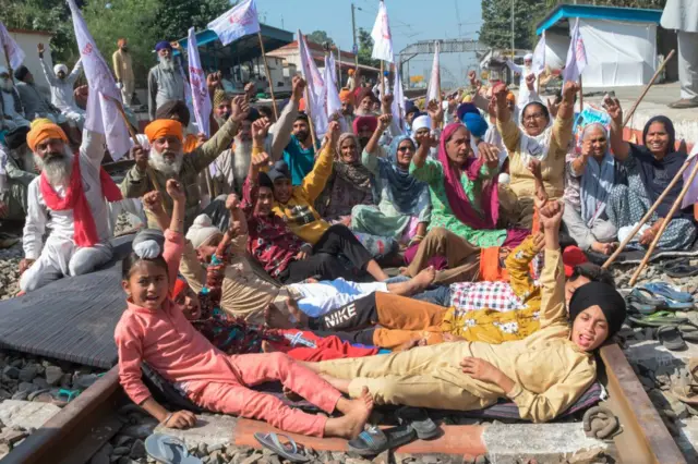 पंजाब में विरोध प्रदर्शन