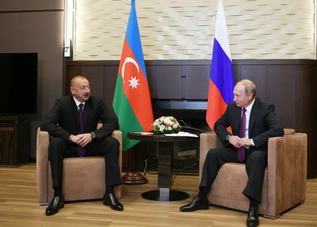 İlham Əliyev və Putin