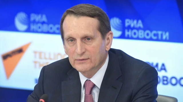 Rusiya Xarici Kəşfiyyat Xidmətinin direktoru Sergey Narışkin