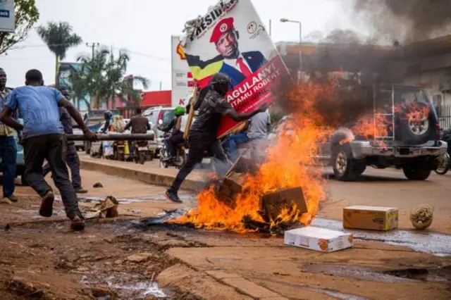 Ndị na-eme ngagharị iwe na Uganda