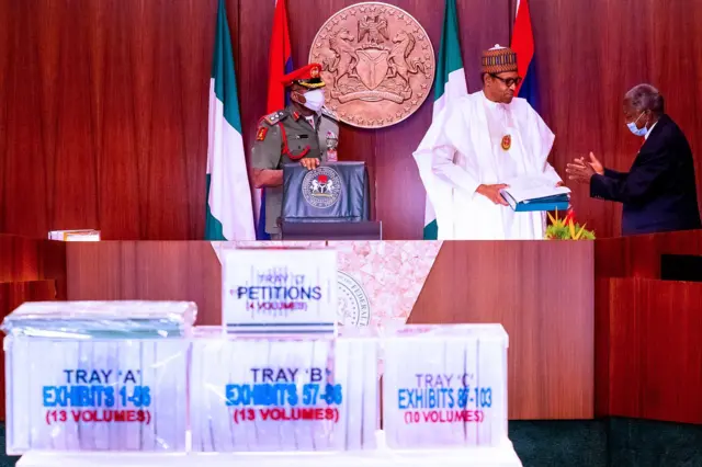 Ayo Salami na Muhammadu Buhari