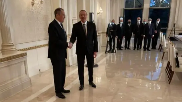 Sergey Lavrov İlham Əliyev