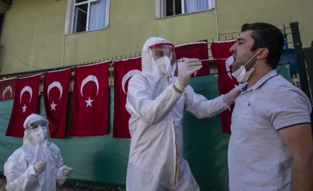 türkiye'de koronavirüs testi
