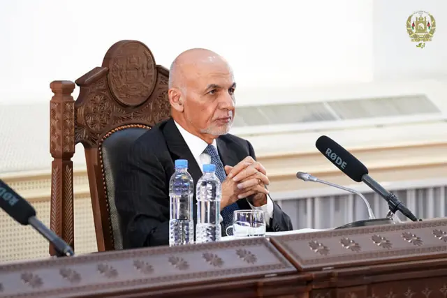 افغانستان، اشرف غنی، نشست ژنو