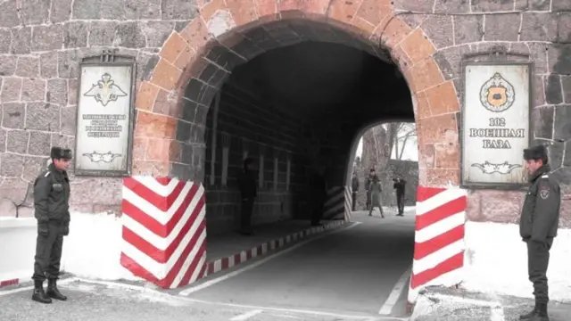 Rusiya Gümri şəhərində yerləşən hərbi bazası