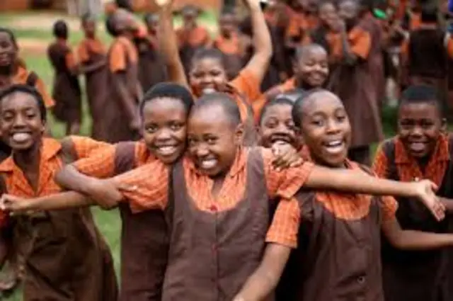 Des écolières sud-africaines