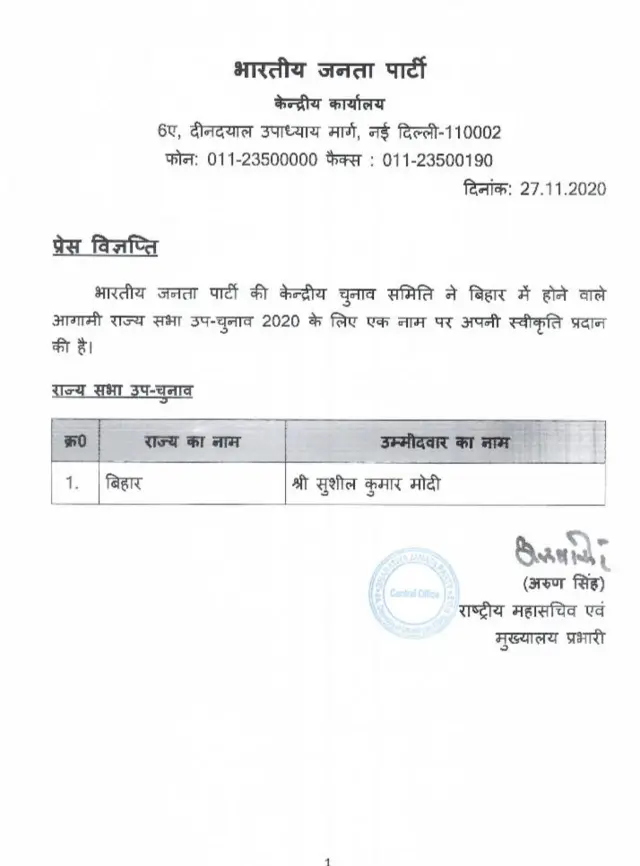 राज्य सभा चुनाव