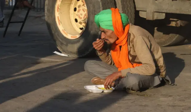 किसानों का विरोध प्रदर्शन