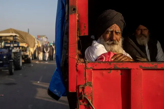 किसानों का विरोध प्रदर्शन