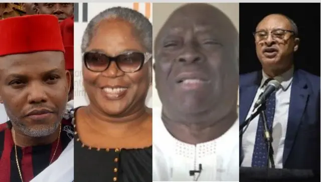 Nnamdi Kanu,Onyeka Onwenu,Ayo Adebanjo,Pat Utomi
