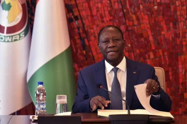 Le président ivoirien Alassane Ouattara, à Abidjan, en mars 2020