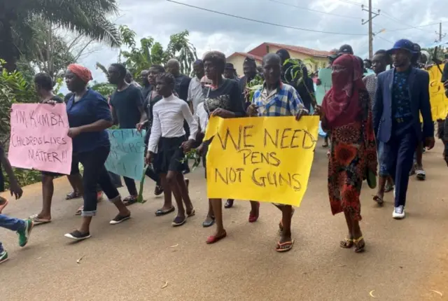 Manifestations dans la région anglophone du Cameroun