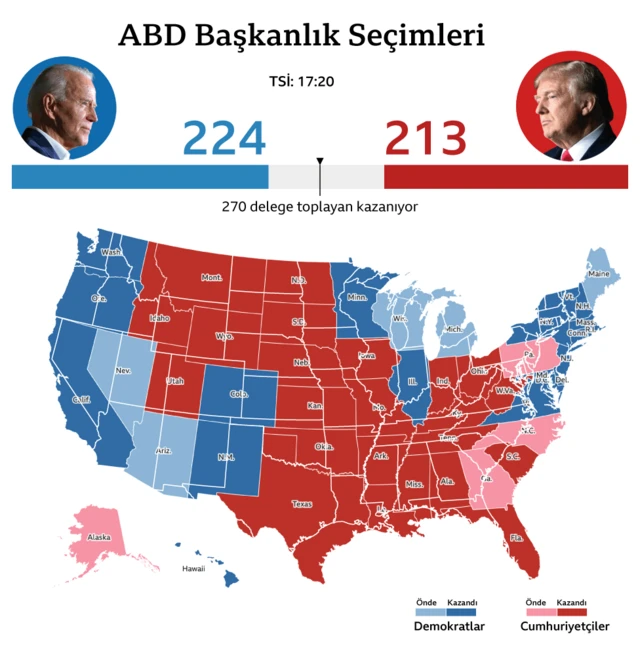 seçim haritası