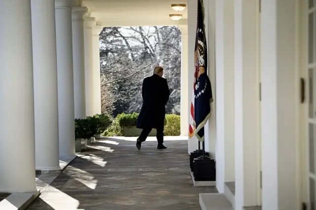 Trump Beyaz Saray'da