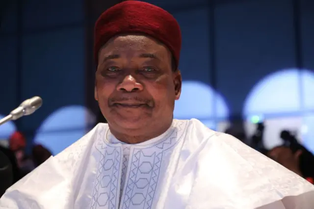 Le président du Niger, Mahamadou Issoufou