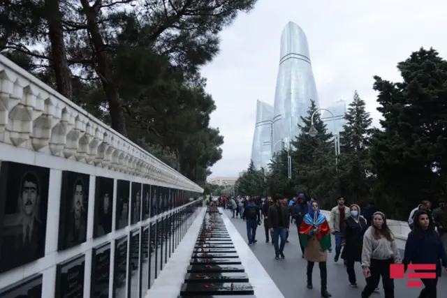 Bakıda Şuşanın azad edilməsi qeyd olunur