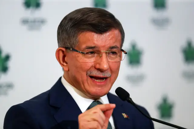 Gelecek Partisi Genel Başkanı Ahmet Davutoğlu