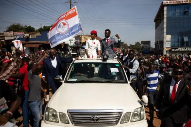 Bobi Wine alivutia umati mkubwa wiki iliyopita alipoteuliwa kuwa mgombea wa urais