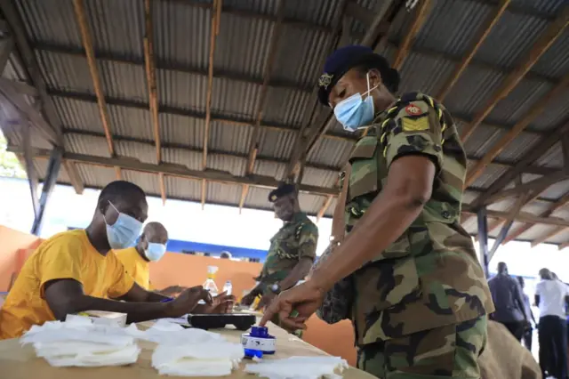 Ghana personnel vote