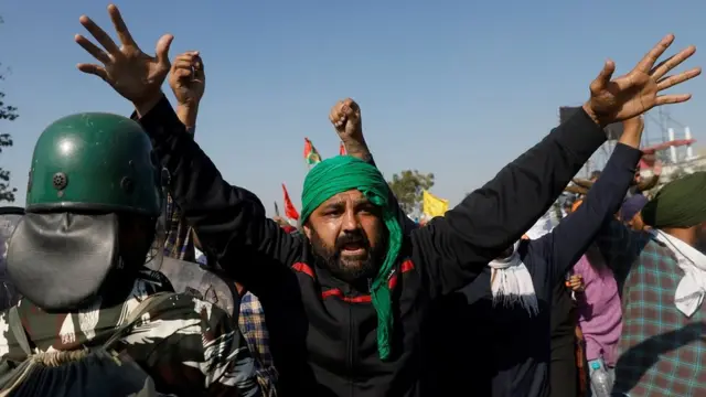 मोदी सरकार, किसान आंदोलन