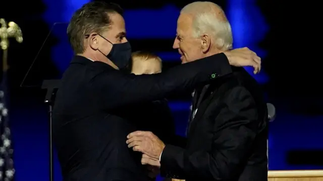 Joe na Hunter Biden