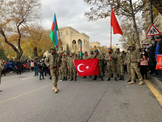 Azərbaycan Bakı Zəfər paradı