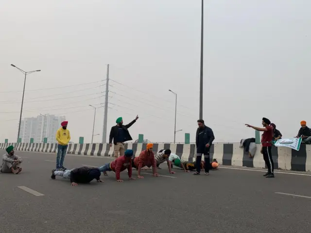 किसानों का विरोध प्रदर्शन