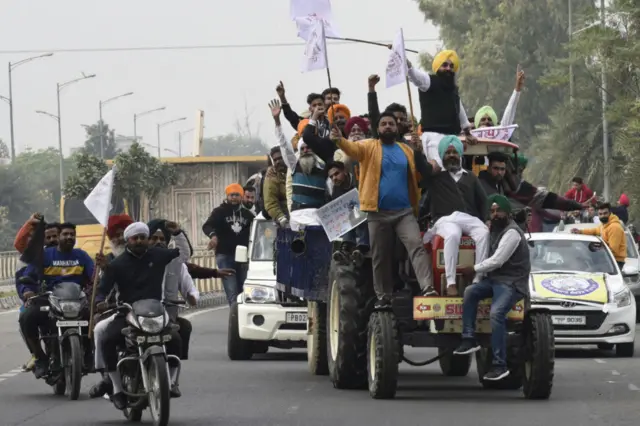 किसान विरोध प्रदर्शन