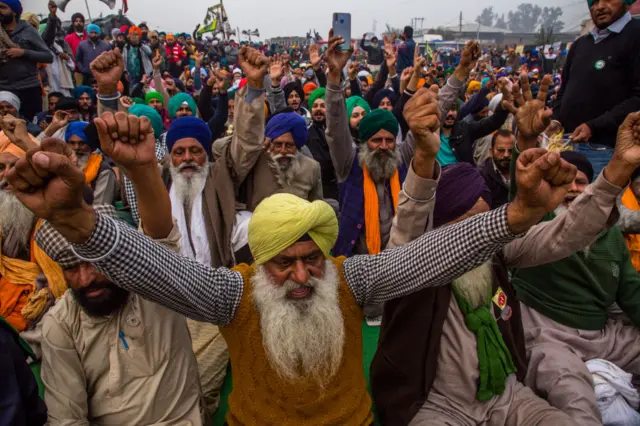 किसान विरोध प्रदर्शन