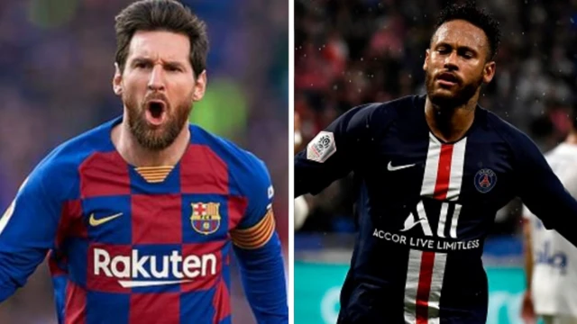 Messi da Neymar