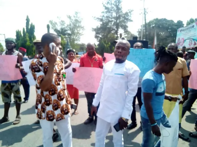 Ndị ngagharịiwe n'Umuahia maka Agbazuere
