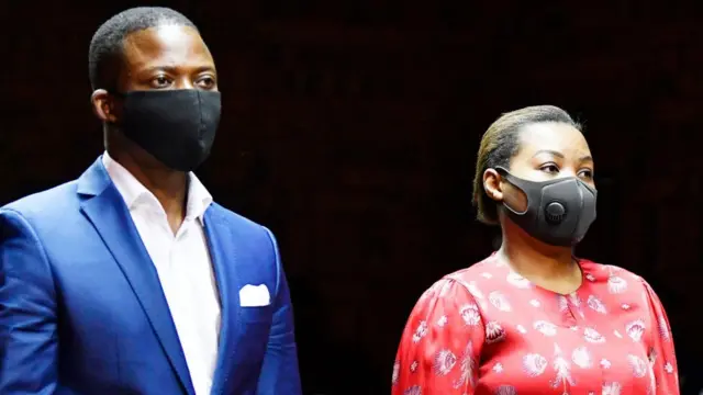 Nabii Bushiri na mkewe