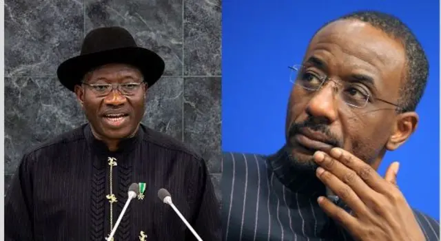 Goodluck Jonathan and Sanusi Lamido Sanusi