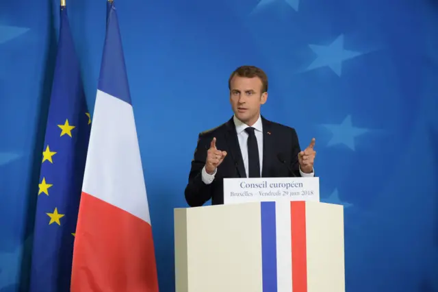 Emmanuel Macron, onyeisiala mba Frans