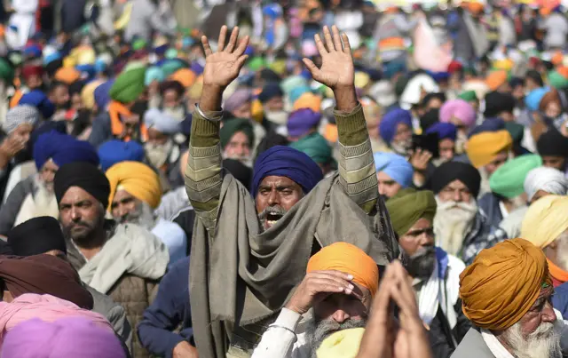 किसान विरोध प्रदर्शन