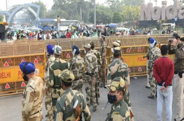 किसानों का विरोध प्रदर्शन