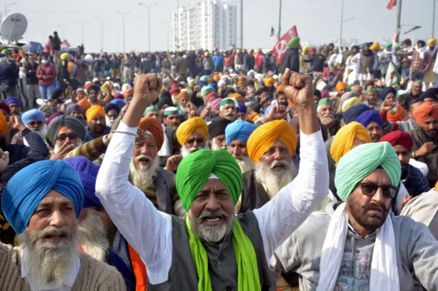 किसान विरोध प्रदर्शन