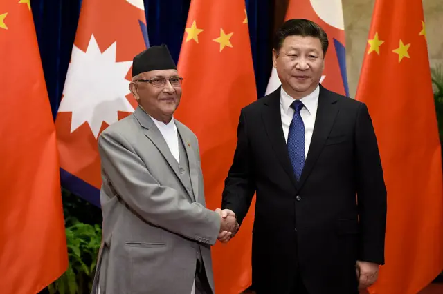 ओली और जिनपिंग