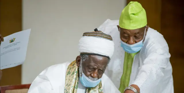 Ghana election peace pact signing