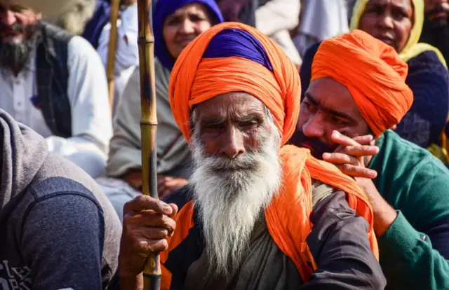 किसानों का विरोध प्रदर्शन