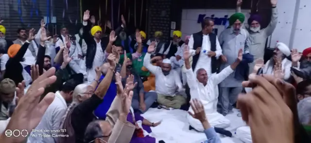 किसानों की बैठक