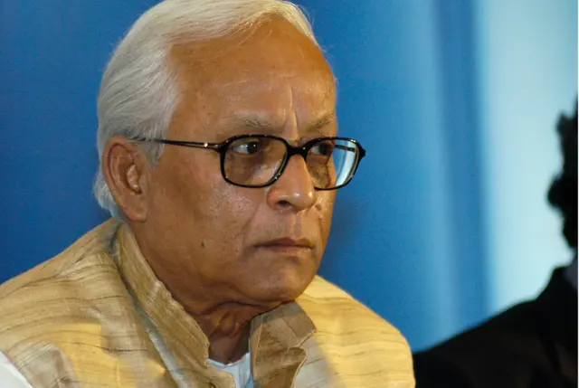 पूर्व मुख्यमंत्री बुद्धदेव भट्टाचार्य