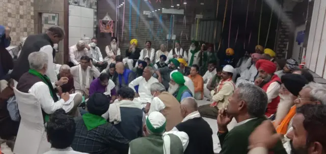 किसानों की बैठक