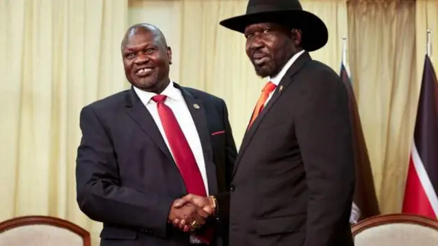 Salva Kiir da Macahr