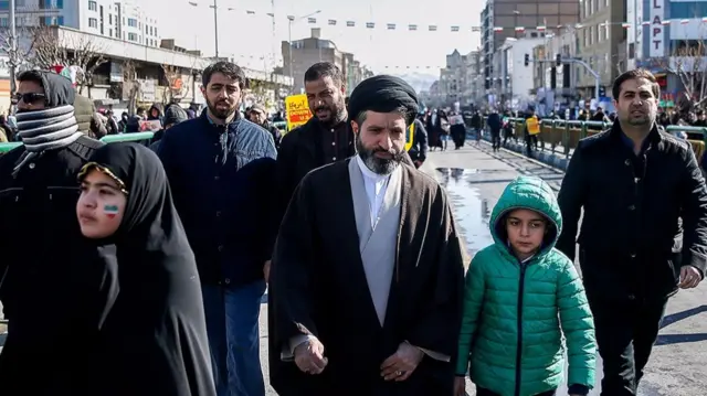 مسعود خامنه‌ای، فرزند سوم آیت‌الله علی خامنه‌ای، رهبر ایران