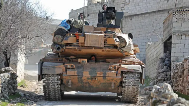 Taangiyada dagaalka ee Turkiga oo dhawaan gaaray tuulada Matarim ee ku taal gobolka Idlib