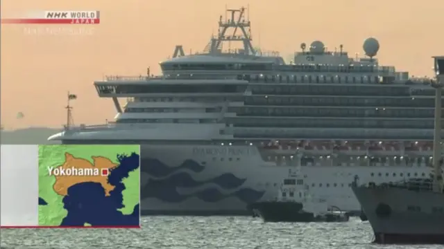 Bản tin không nói tàu có tên "Diamond Princess" này ghé địa điểm nào tại Việt Nam.